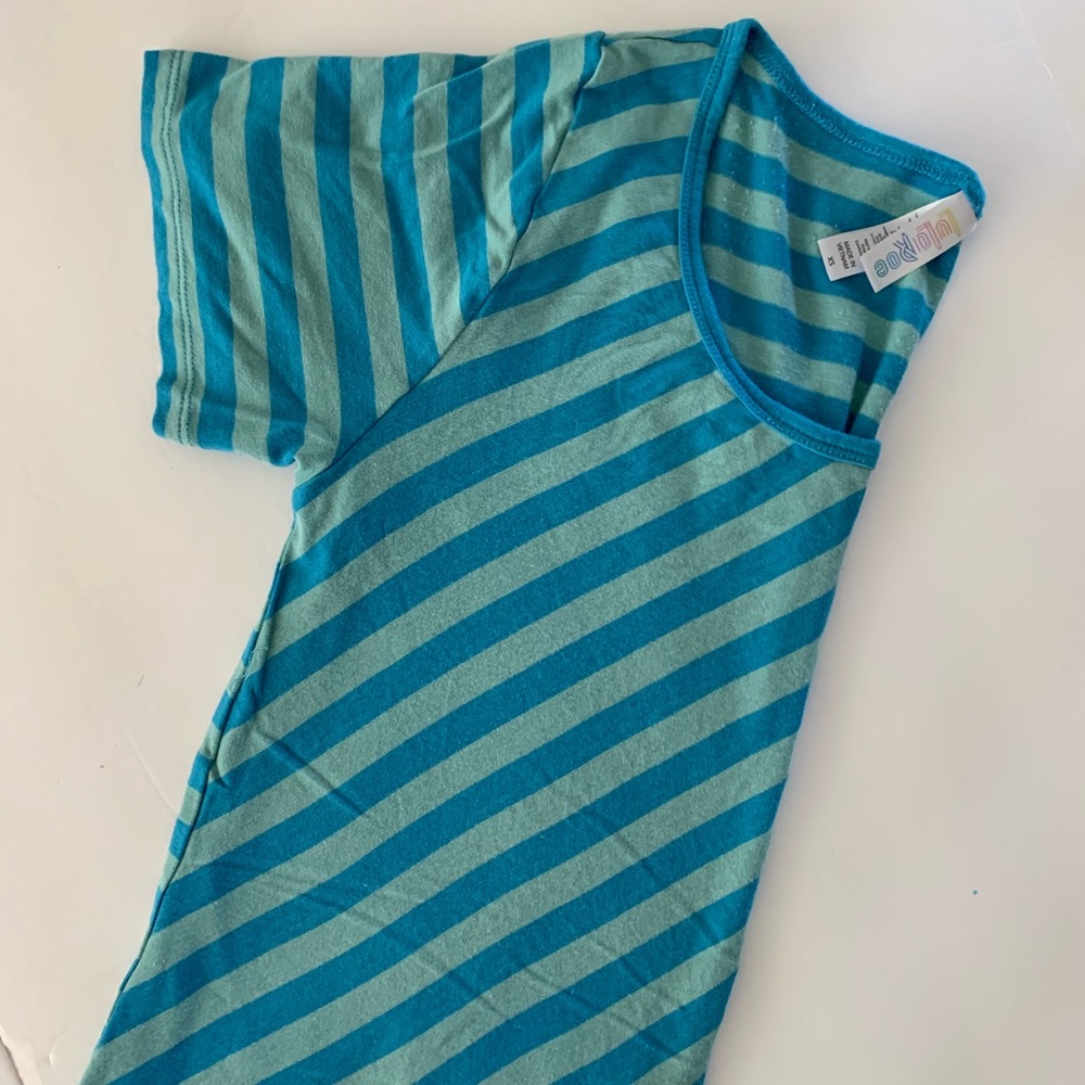 Lularoe XS Striped Classic T